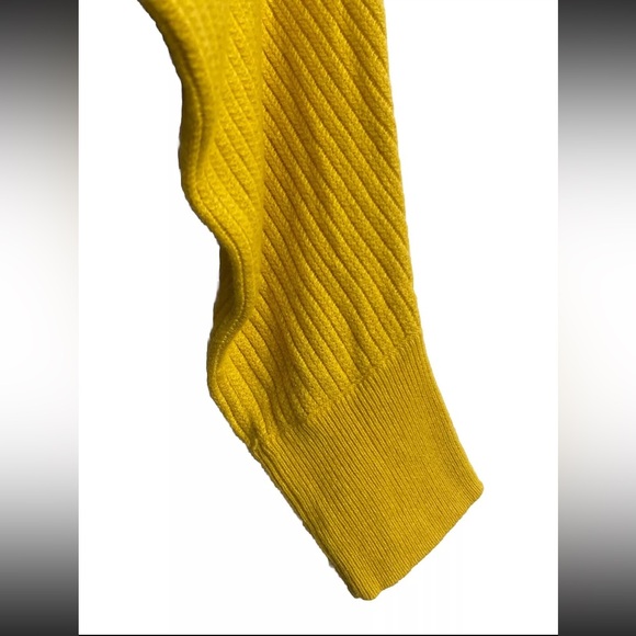 Aritzia Wilfred Free Lolan Wool Linen Blend Cropped Relaxed Fit Sweater Small - Picture 4 of 9